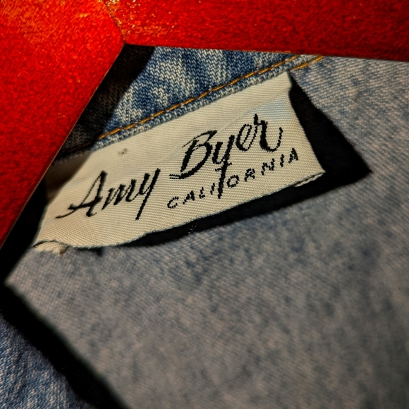 Amy byer Crop top jean vest - Picture 3 of 4